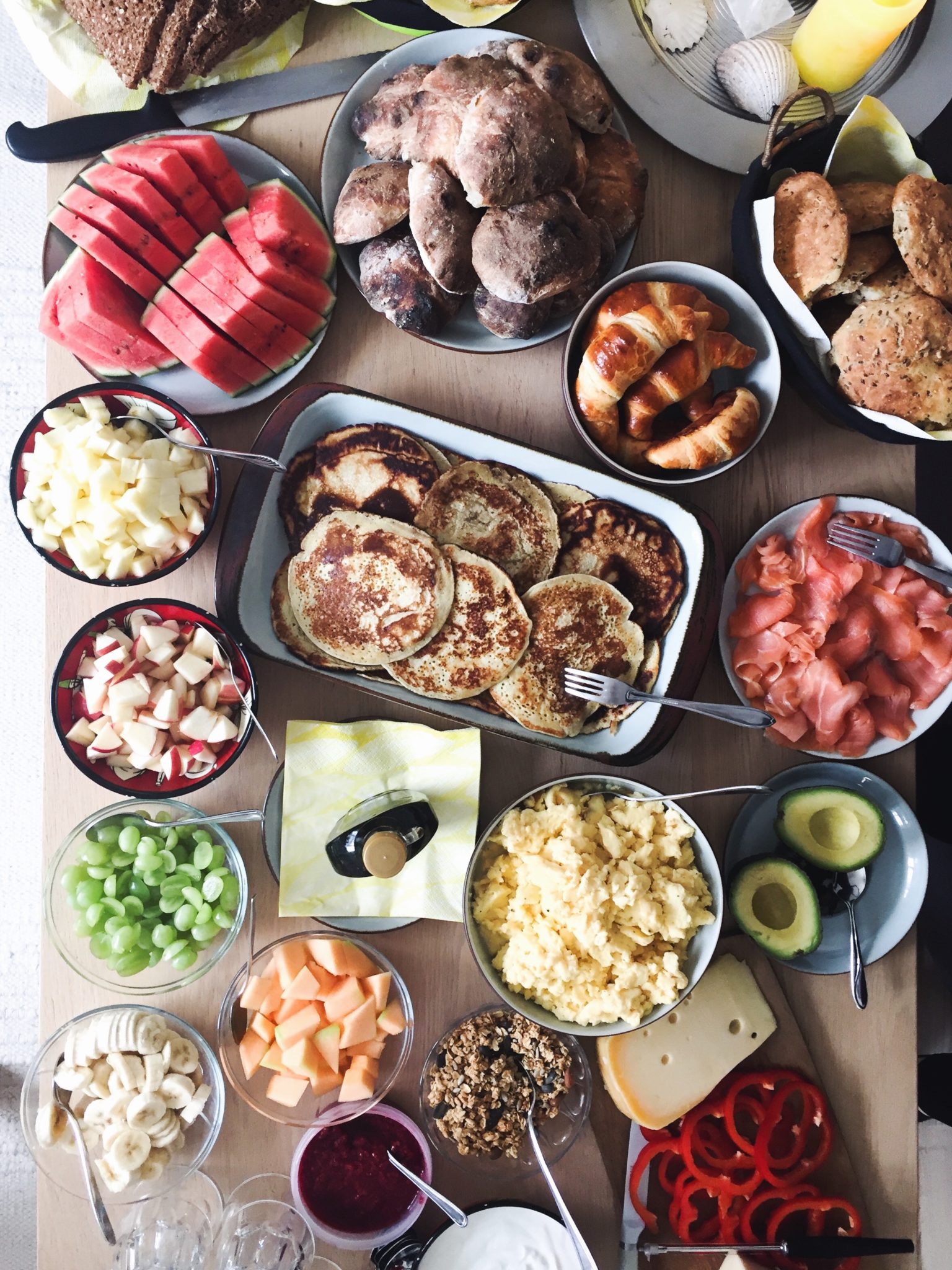 idéer til brunchbordet Idéer til brunchbordet // påskebrunch 1