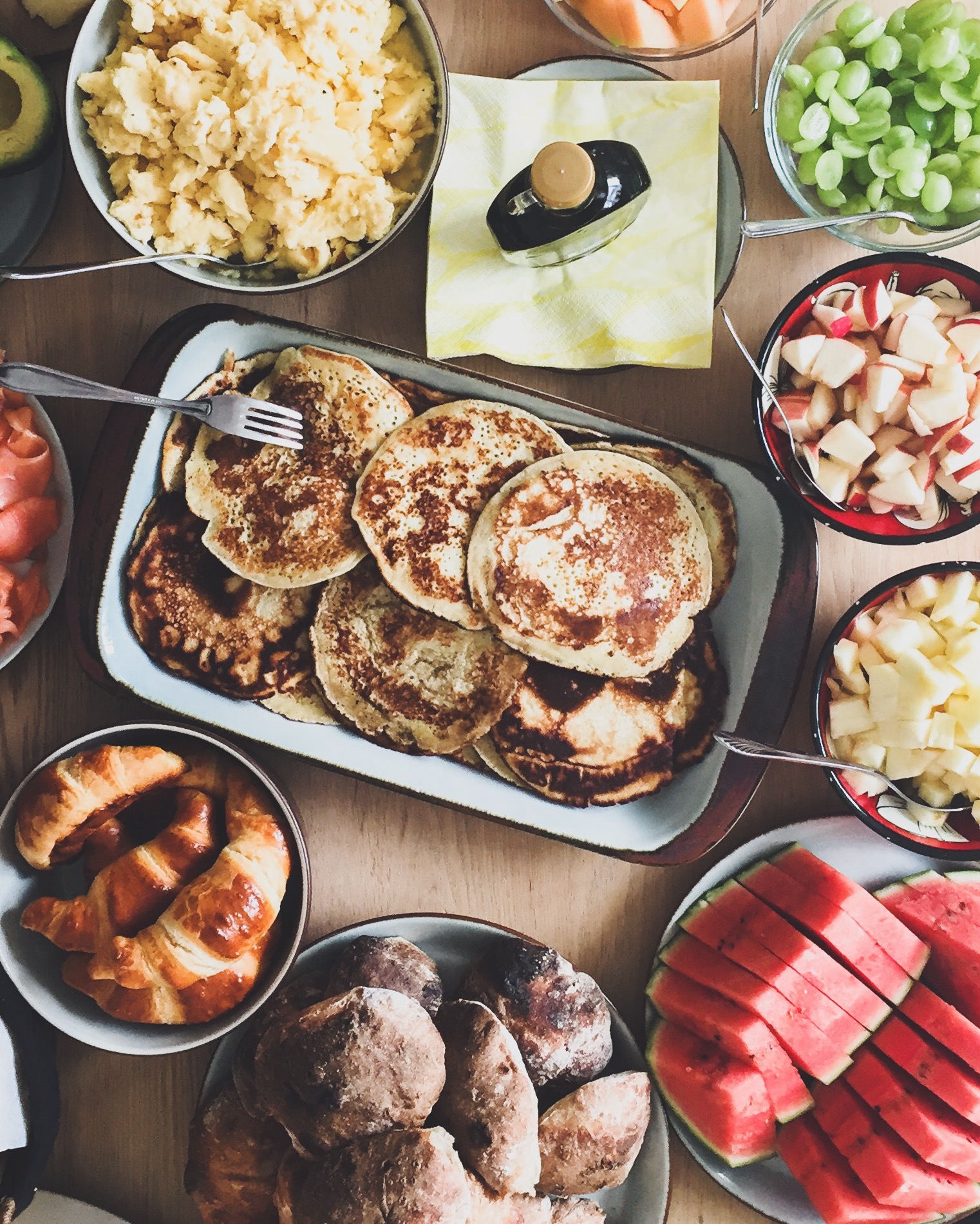 Idéer til brunchbordet