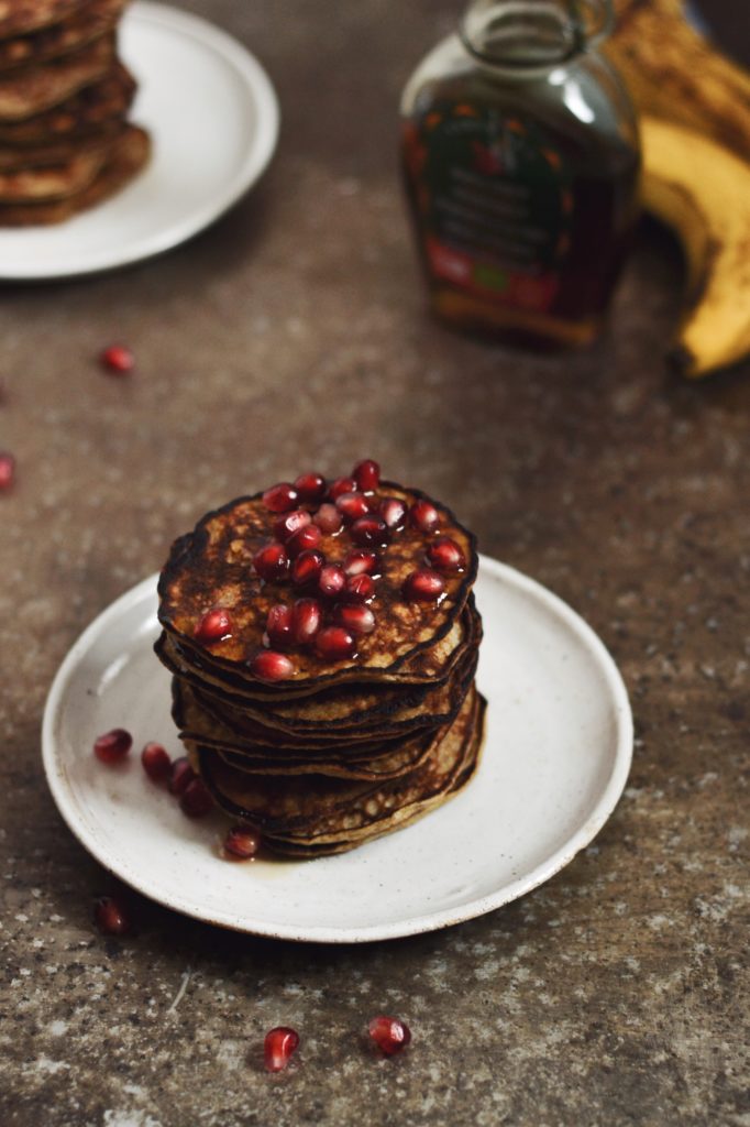 bananpandekager uden mel og sukker med 3 ingredienser