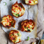 luftige æggemuffins med spinat og peberfrugt opskrift